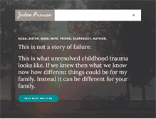 Tablet Screenshot of jodeeprouse.com